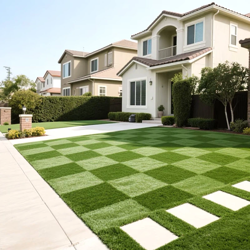 Rumput buatan luar untuk anjing